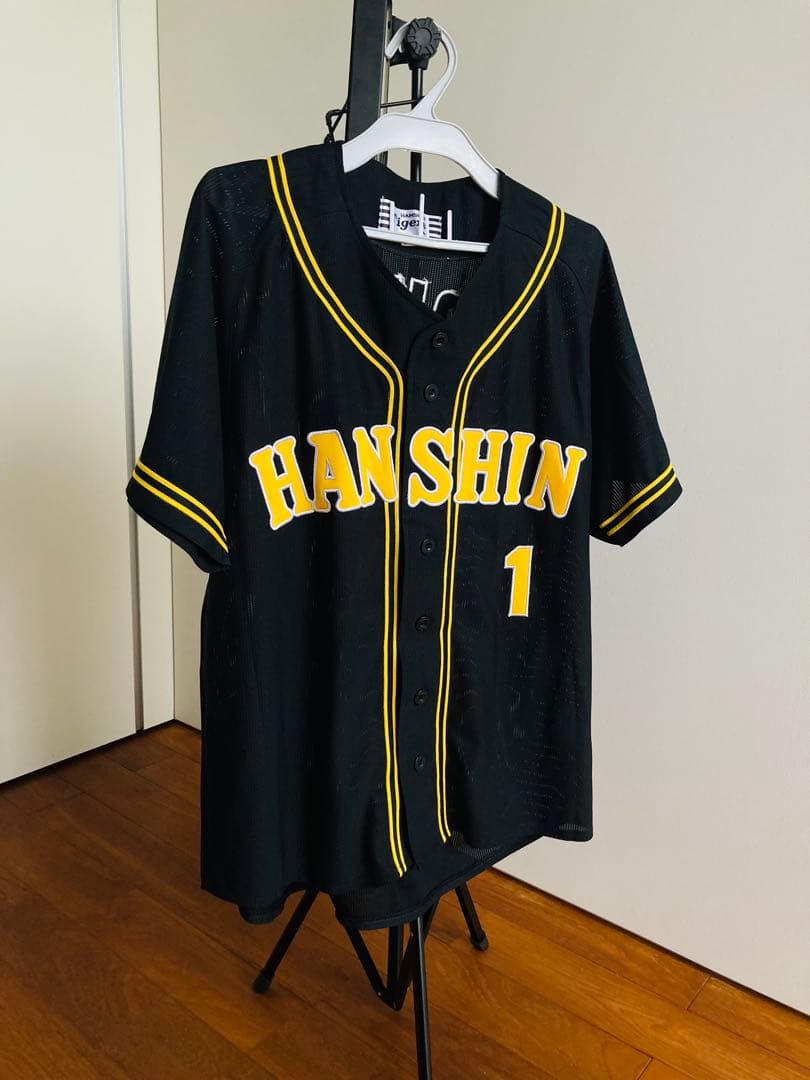 阪神タイガース　鳥谷敬　鳥谷　ユニフォーム　S ビジターブラック　刺繍 ミズノ