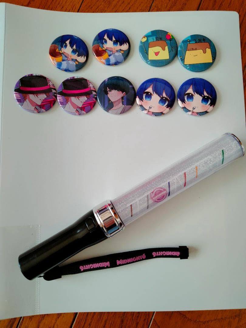 Midnight6の虚無虚無ぷりんくん、ベアーくんのグッズ