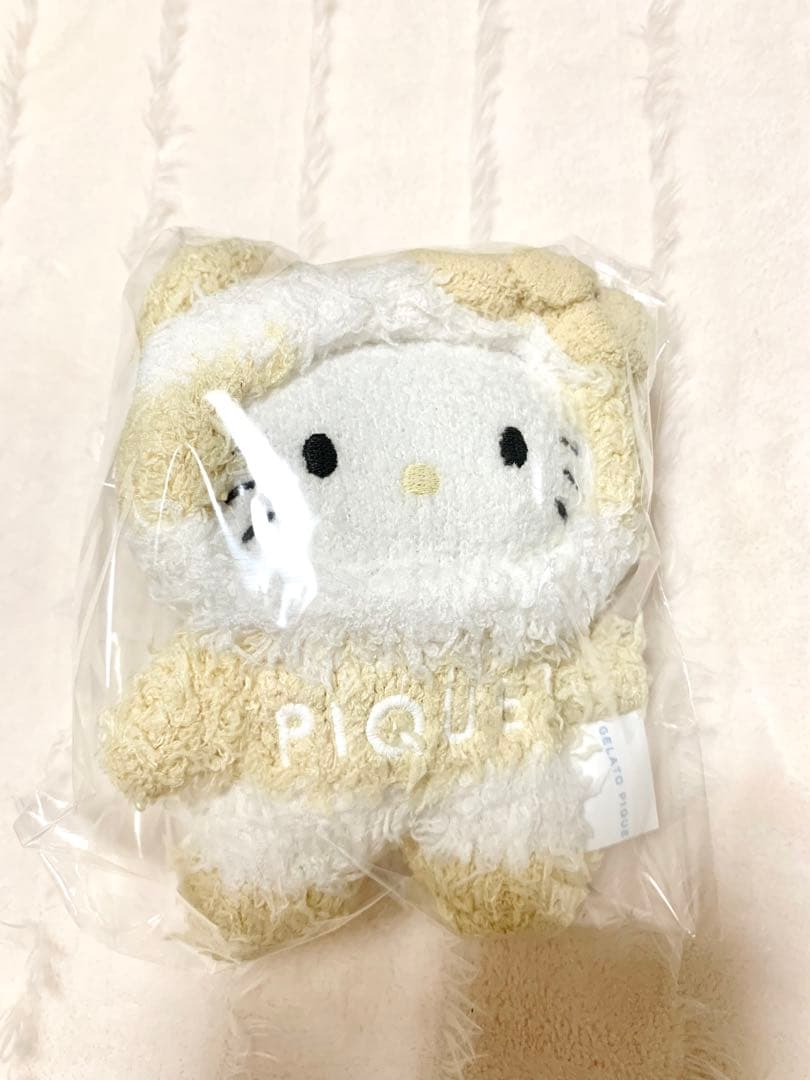 sanrio house ジェラピケ もこもこキティ ぬいぐるみチャーム