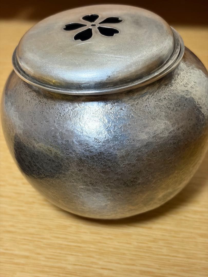 茶器 純銀 シルバー 銀 Silver 刻印あり