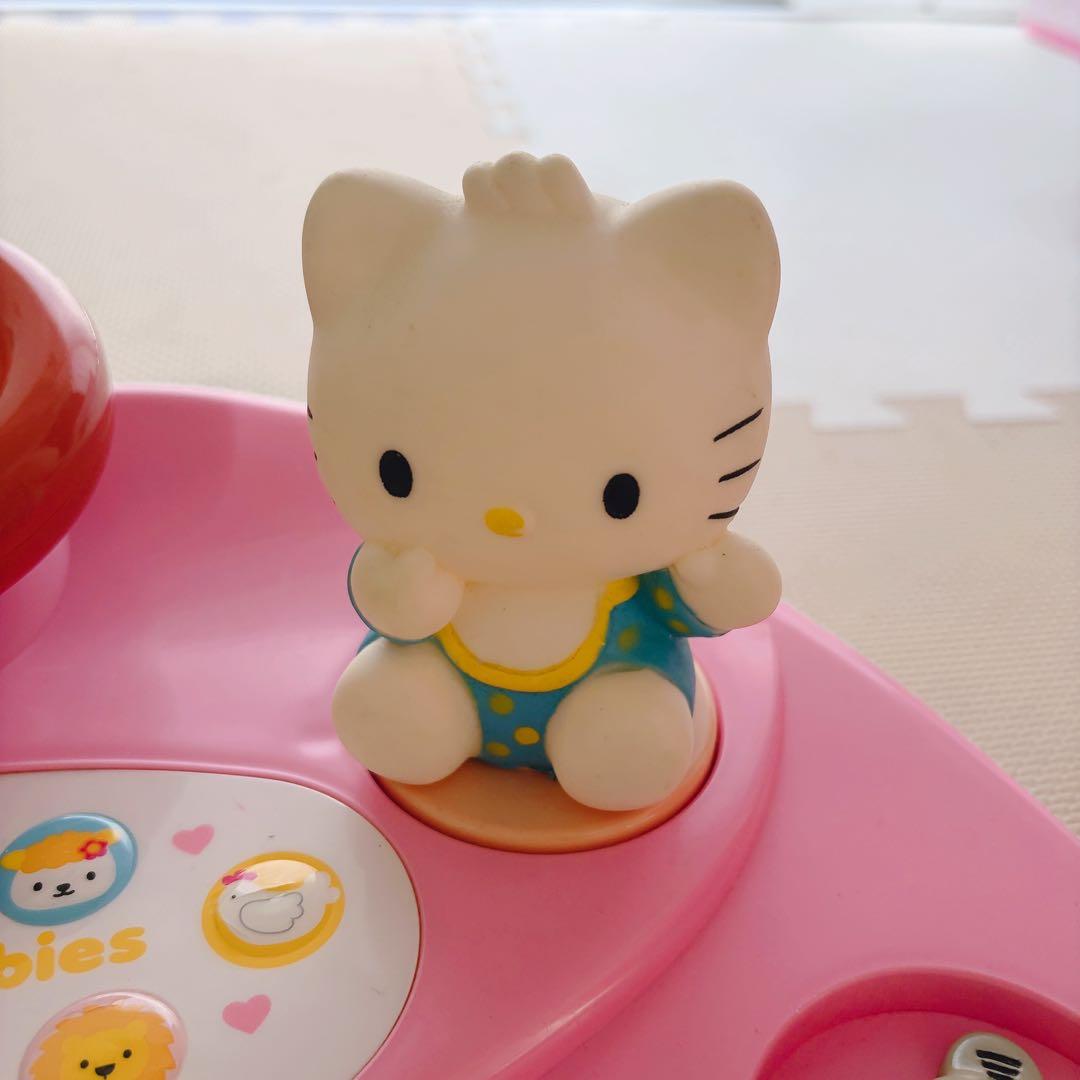 【入手困難！！】ハローキティ メロディーハンドル　レトロ玩具 2000年製
