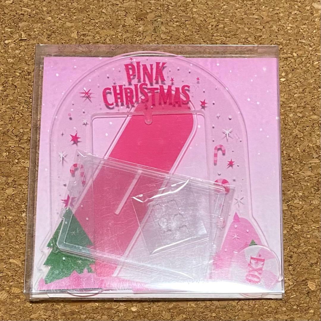 EXO PINK CHRISTMAS アクリルターンスタンド　トレカ　シウミン