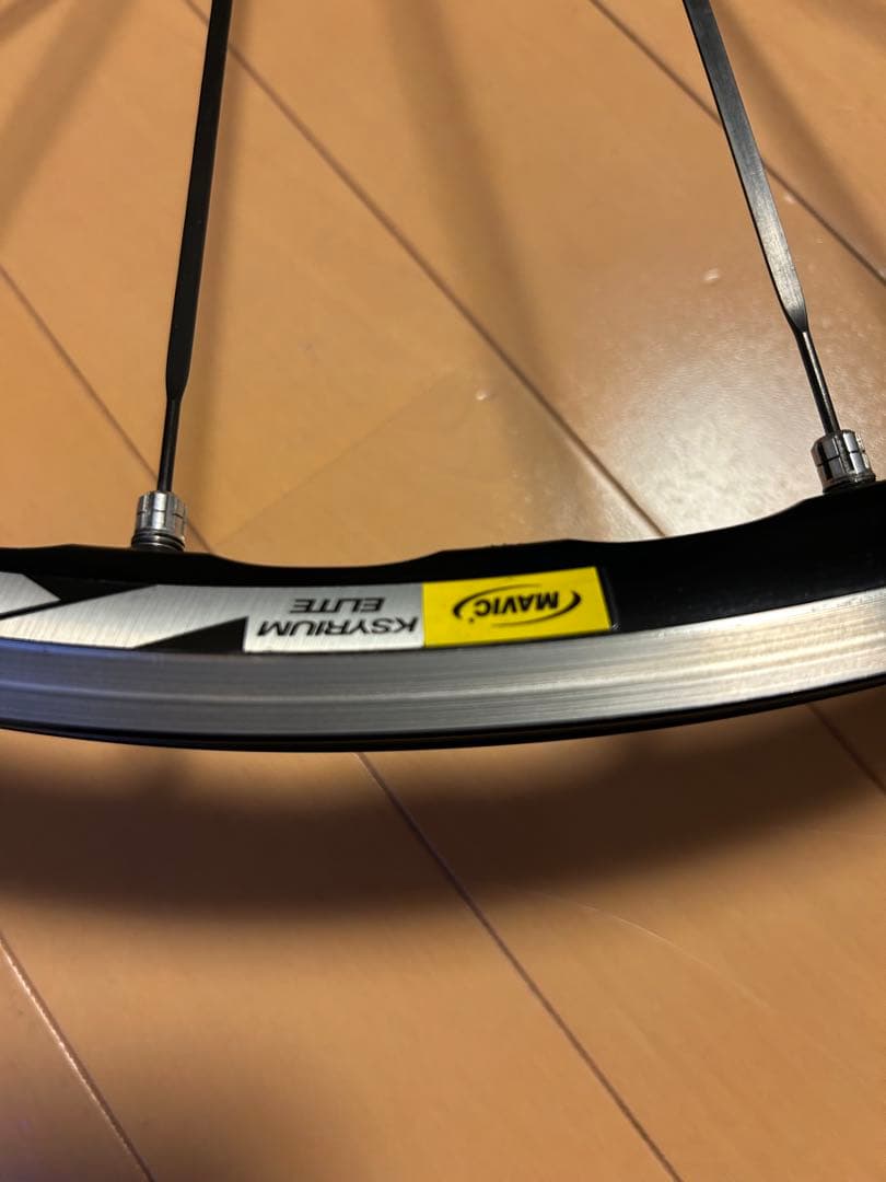 【美品】マビック MAViC キシリウムエリート前後クリンチャー シマノフリー