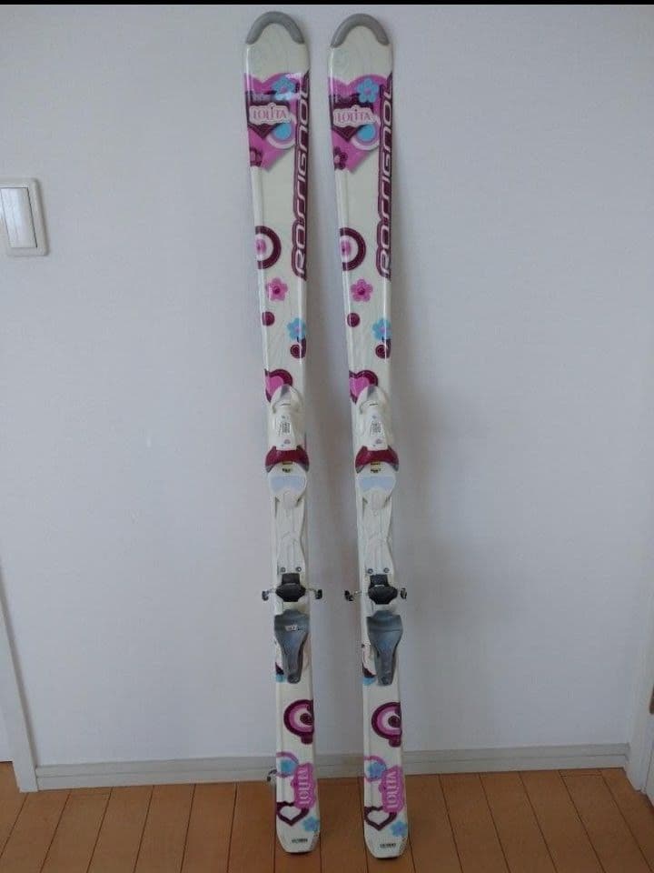 【ROSSIGNOL☆】140cm　スキー板セット♪　送料無料！