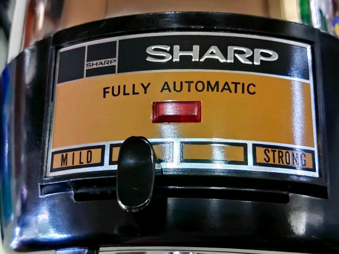 電気コーヒー沸し　自動コーヒーポット　シャープ　昭和レトロモダン　全自動式