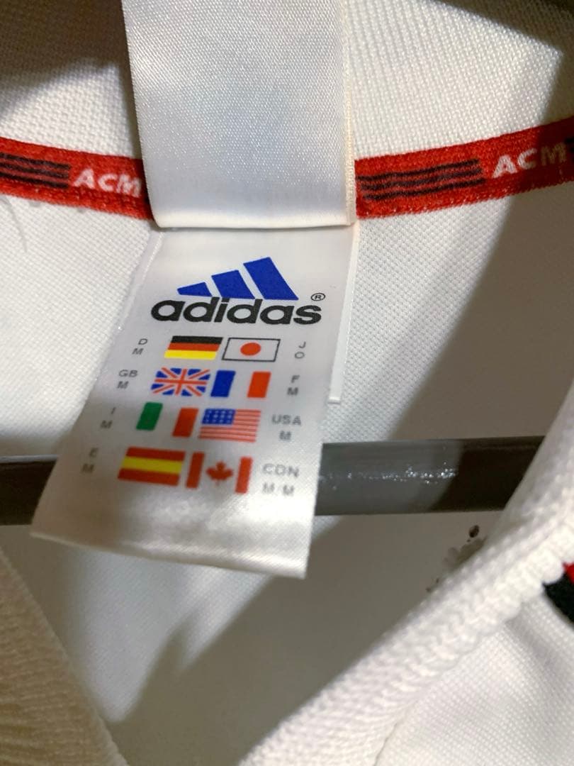 00-02年　アウェイ　AC Milan adidas サイズXL相当