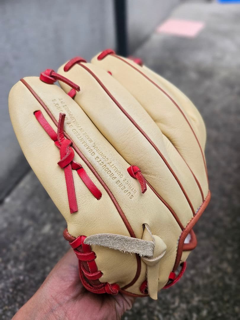 n*a様 Mizuno Global Elite 軟式グローブ キャメル/ワイン