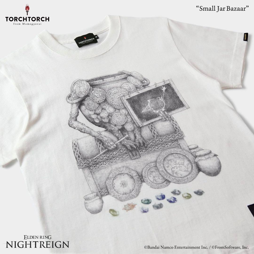 TORCHTORCH 小壺の商人のTシャツ　XLサイズ　ホワイト