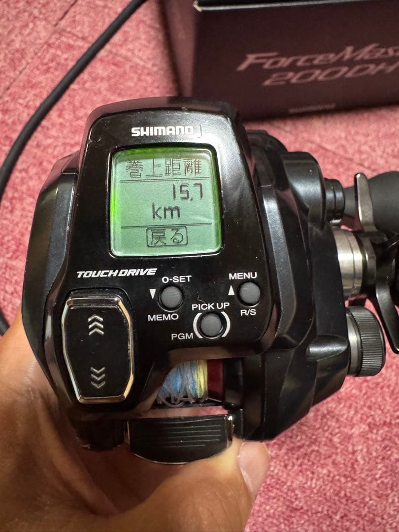 シマノ 23フォースマスター200DH 電動リール