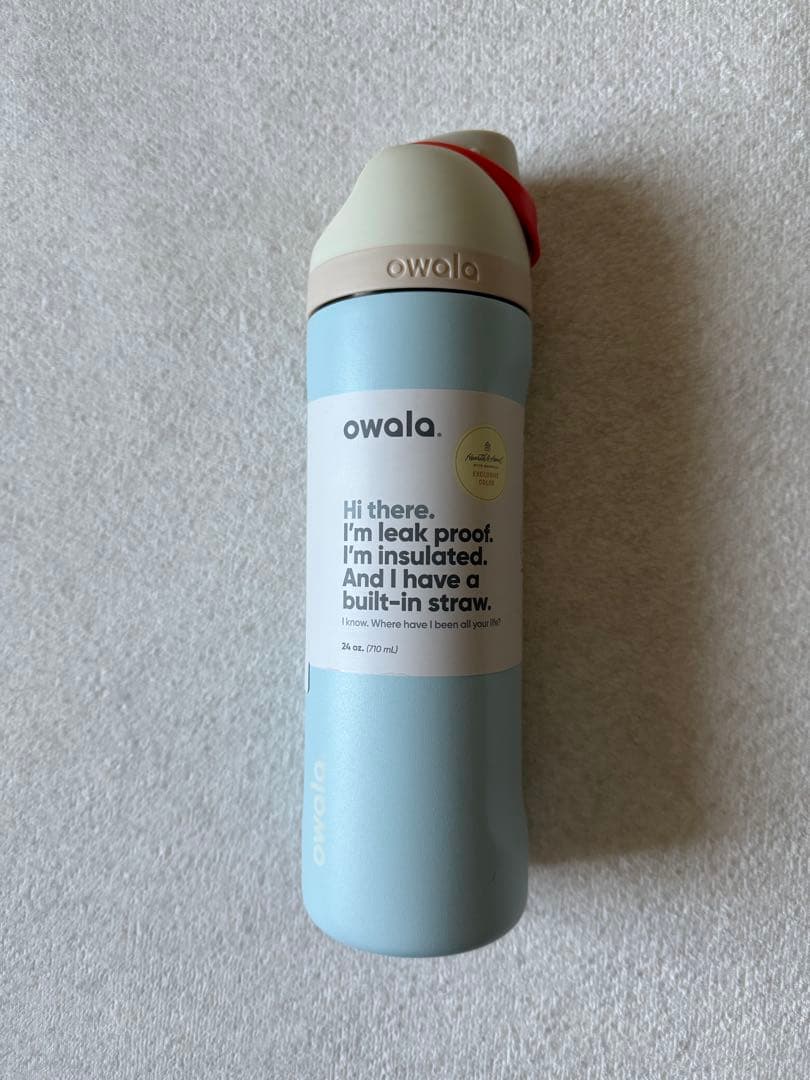 【新品未使用】owala 水筒 710ml/24oz 水色
