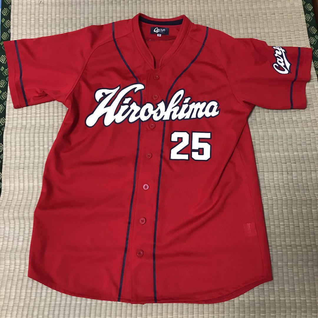 広島東洋カープ 新井選手オリジナルユニフォームLサイズ