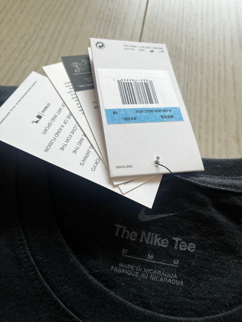 村上隆/大谷翔平　Tシャツ　黒(M) MLB NIKE