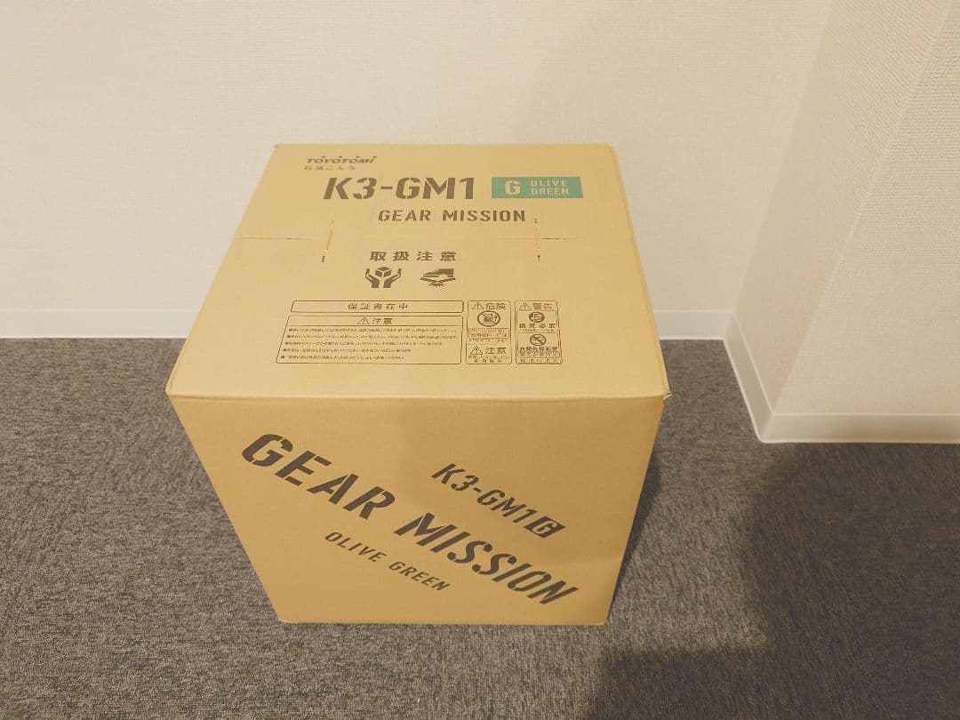 TOYOTOMI GEAR MISSION K3-GM1(G) オリーブグリーン
