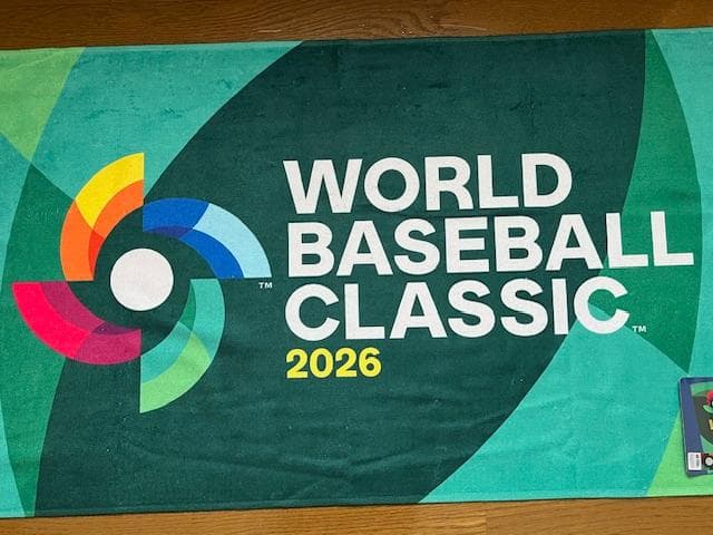 2026 WBCWinCraft Locker Room Towel各国選手使用