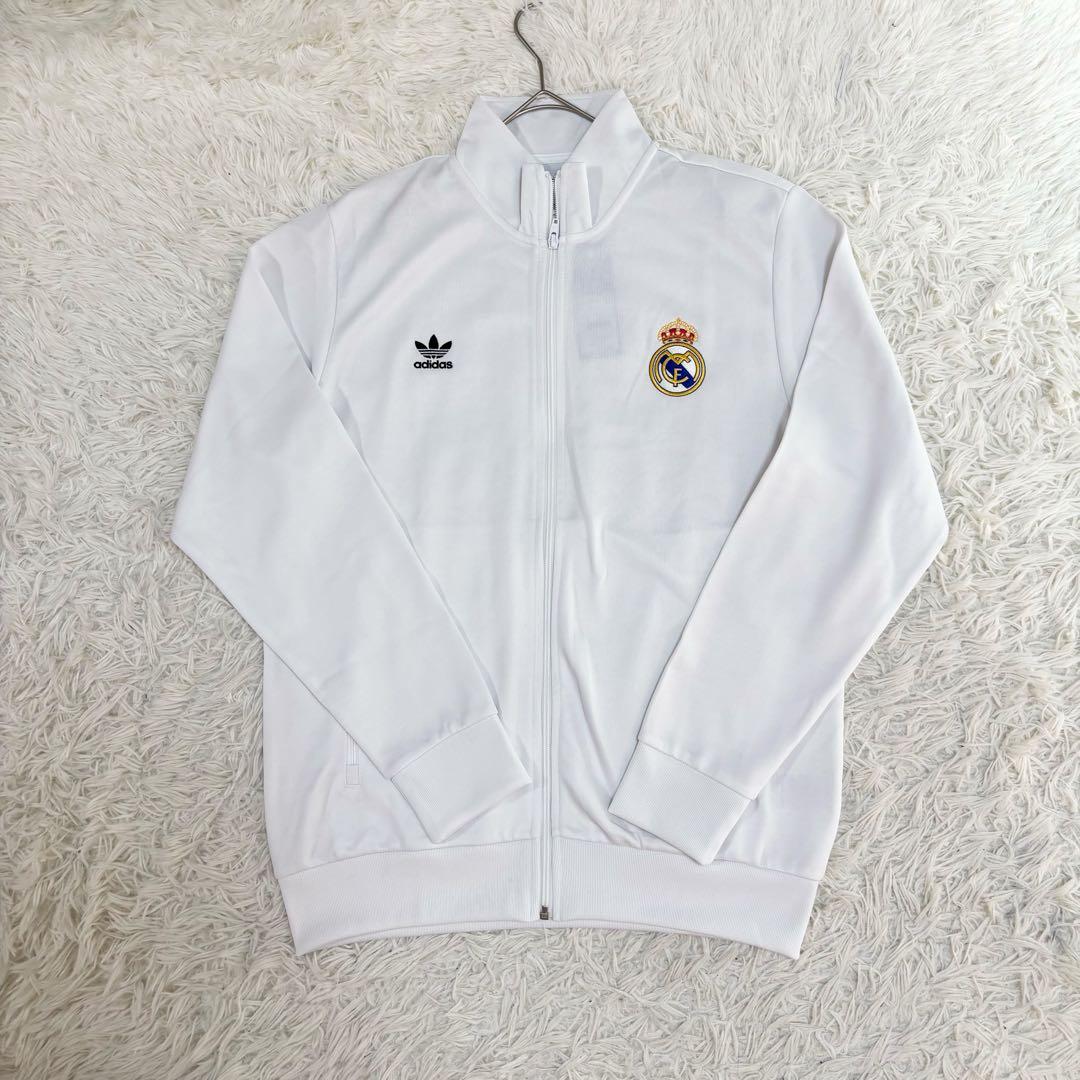 未使用級　adidas レアルマドリード　トレフォイル　トラックジャケット2XL