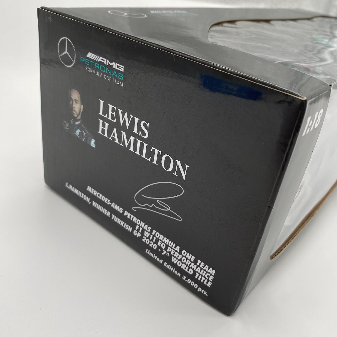 ミニチャンプス 1/18 メルセデス AMG L.ハミルトン