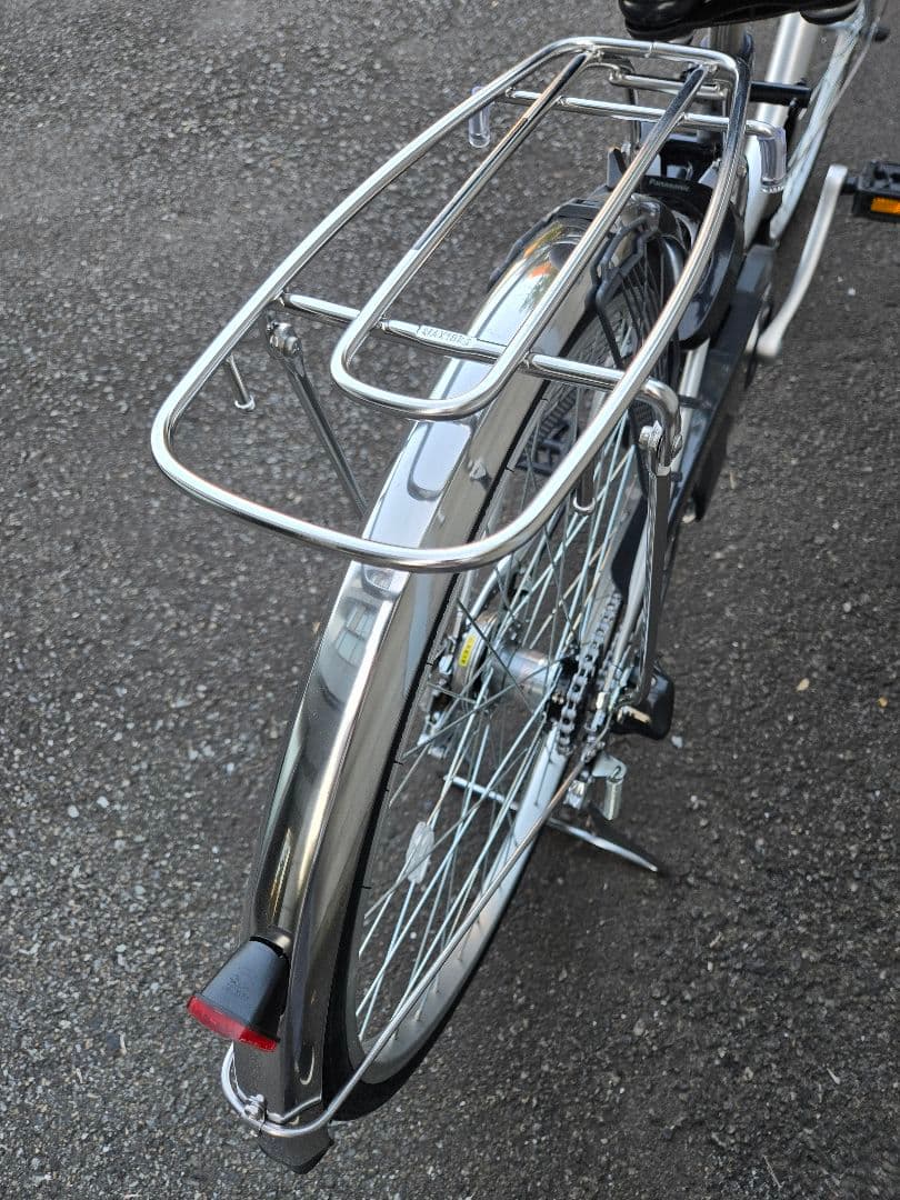 手渡限定 Panasonic 電動 アシスト 自転車 ノーパンクタイヤ 新品