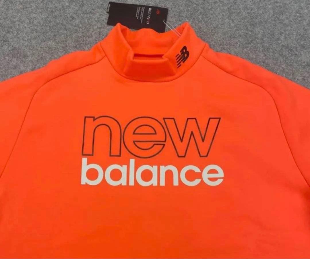 【新品】ニューバランス ／ハイネック／モックネック／裏起毛／サイズ５(Ｌ)