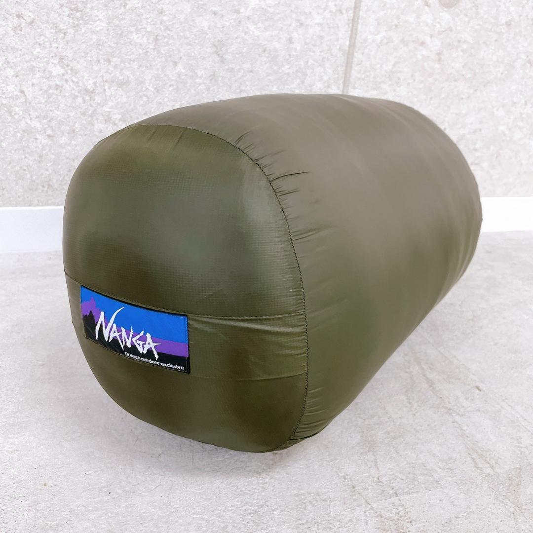 NANGA ダウンシュラフ 120 Orange Outdoor別注モデル