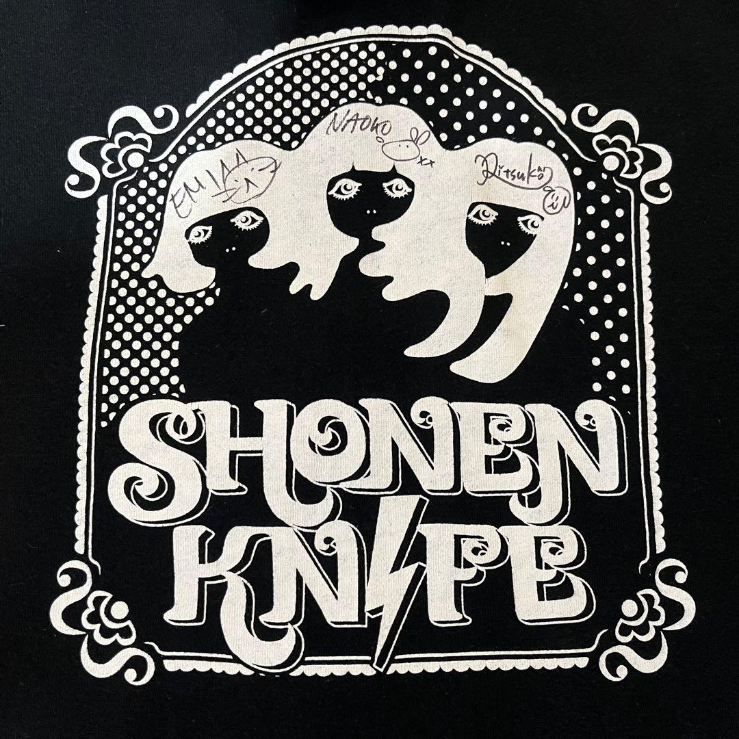 【希少】少年ナイフ Lサイズパーカー サイン入
