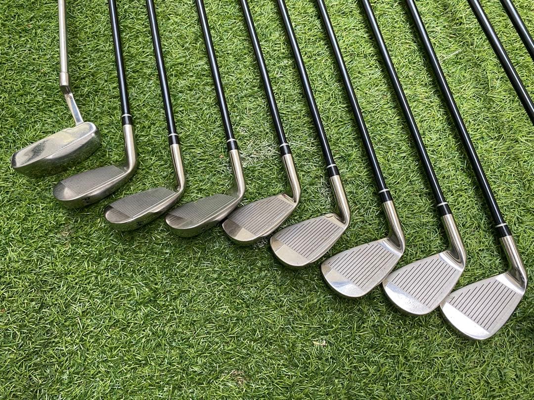 【初心者向け】フルセット MEGA GOLF KING EZ キャディバッグ付