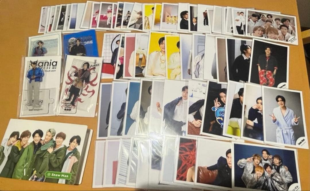 目黒蓮  Man アクスタ 写真 グッズ セット