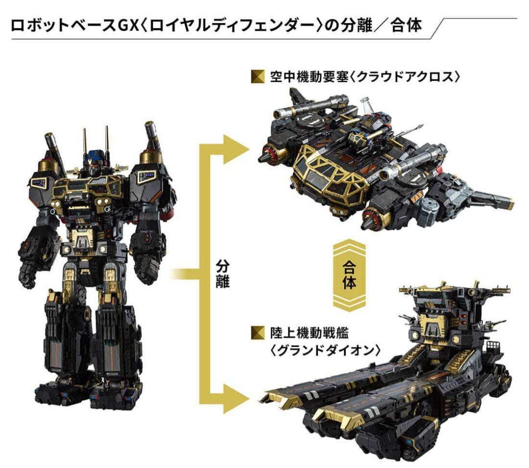 流通限定ダイアクロン DA-120 ロボットベースGX＜ロイヤルディフェンダー＞