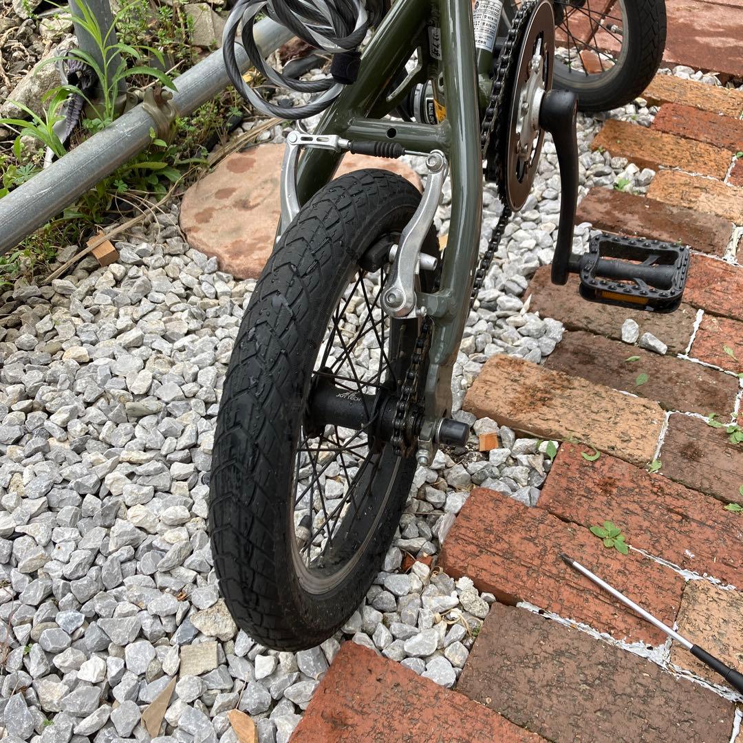 折りたたみ電動アシスト自転車　OUTRUNK eアウトランク