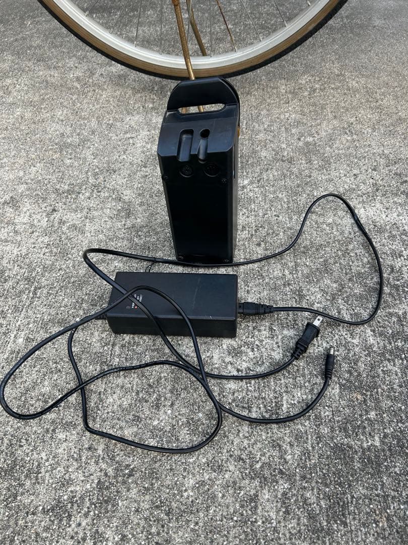 （福岡）ラオックス 電動 自転車 TASKAL アシスト 直接引取 後輪パンク