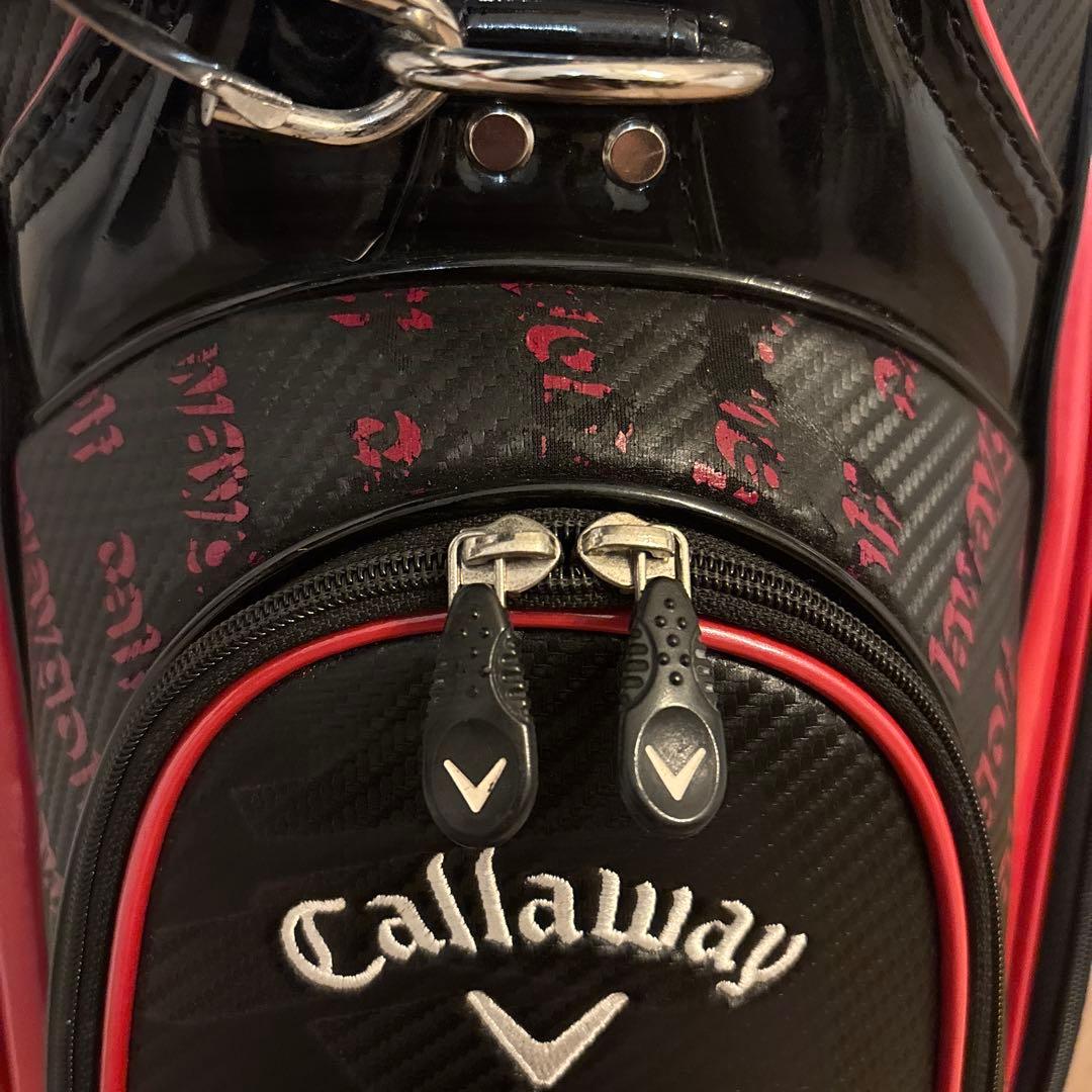 Callaway キャディバッグ 黒 赤