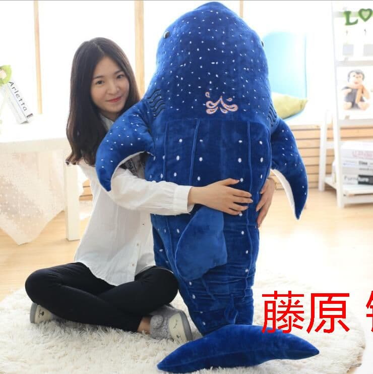 サメぬいぐるみ 特大 ジンベイザメ 抱き枕 人形ホオジロザメ ふわふわ 添い%