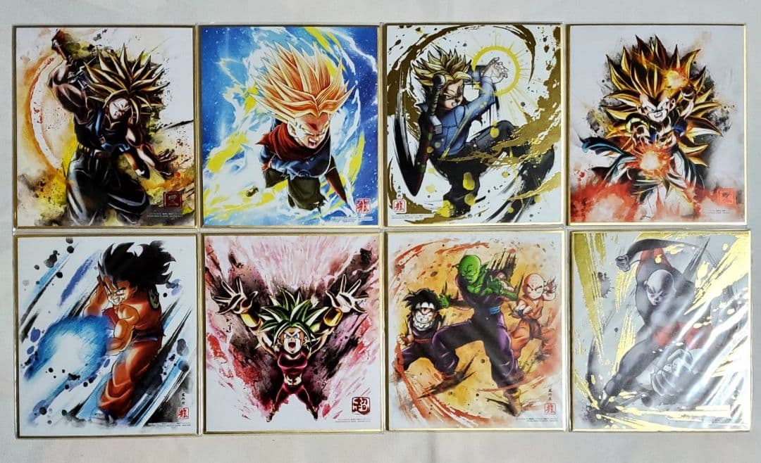 ドラゴンボール 色紙アート 34点 まとめ売り