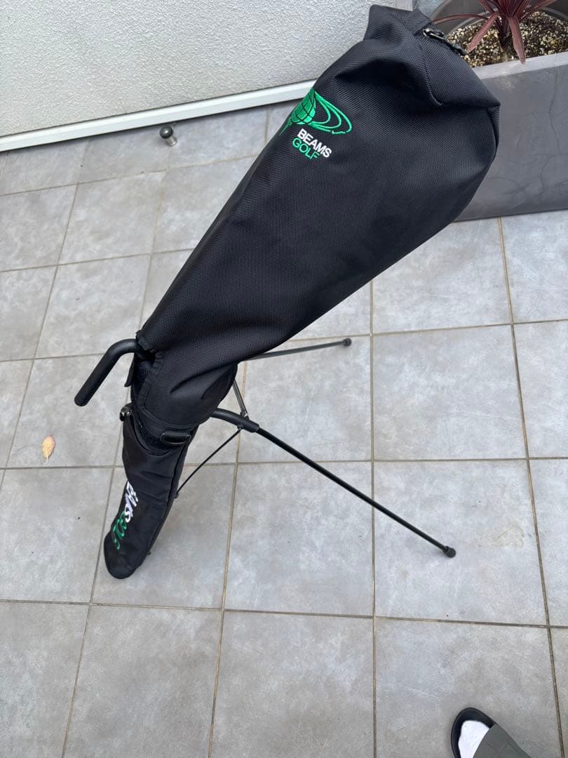 BEAMS GOLF キャディサブバッグ スタンド