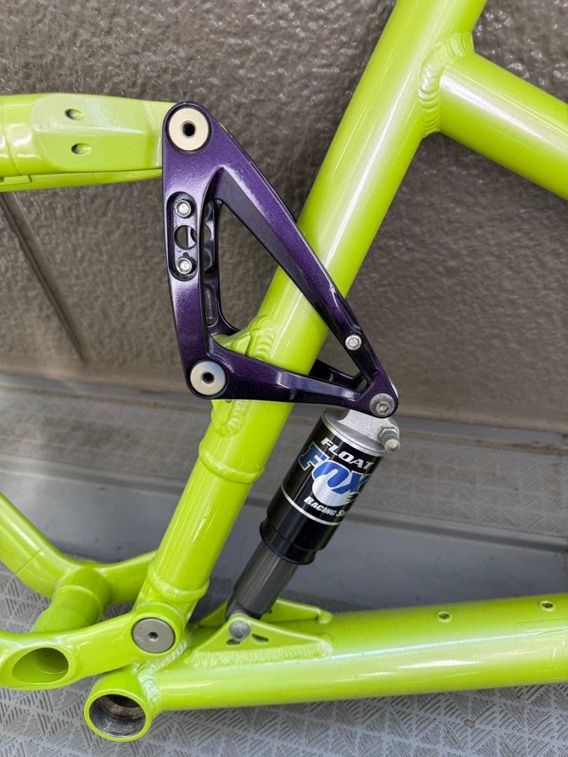 TREK FUEL グリーン MTBフレーム Fox Floatサス　USED