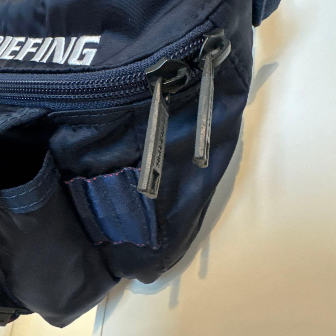 BRIEFING ラウンドウエストポーチ