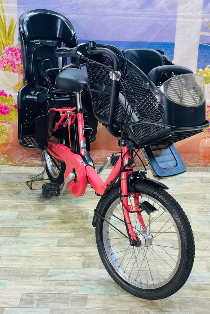 人気モデル！ギュット⭐️12AHパナソニック子供乗せ電動アシスト自転車Y3515