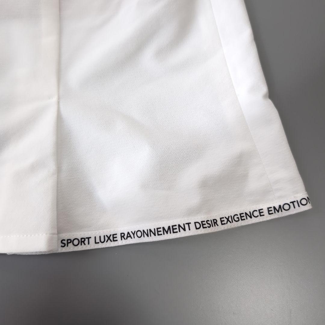 定価2.7万円【Mサイズ】LANVIN SPORT ゴルフスカート ホワイト