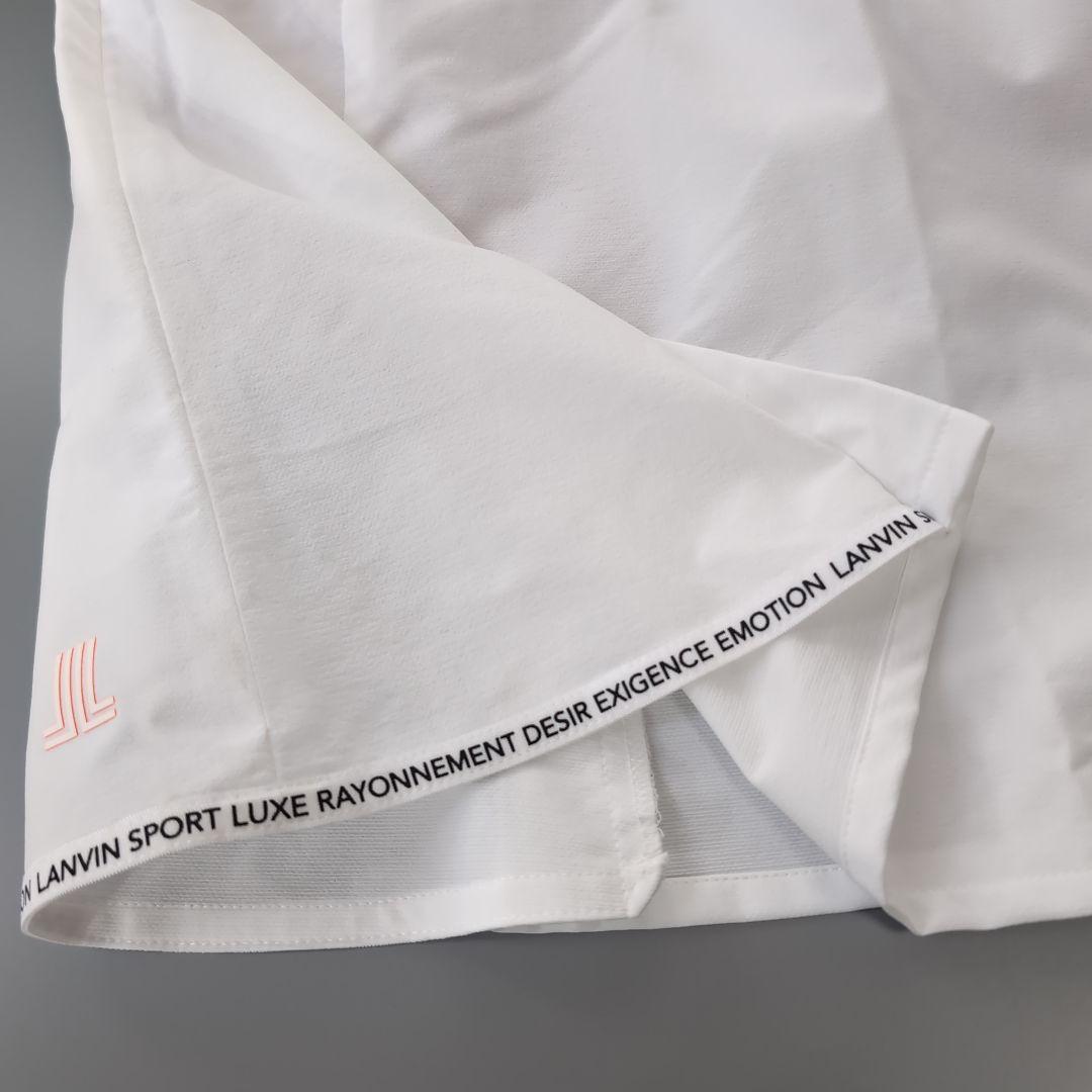 定価2.7万円【Mサイズ】LANVIN SPORT ゴルフスカート ホワイト