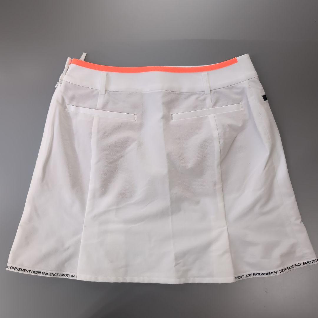 定価2.7万円【Mサイズ】LANVIN SPORT ゴルフスカート ホワイト