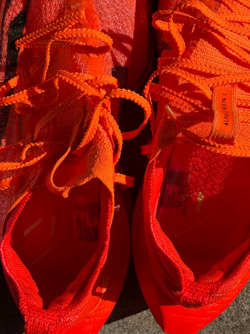 NIKE アルファフライNEXT%2（27.5cm）オレンジ