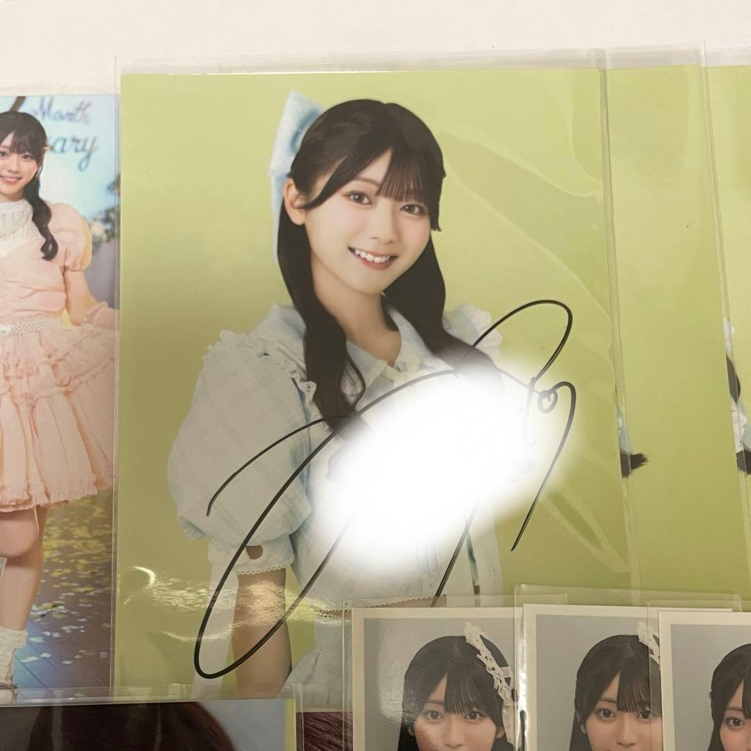 ≒JOY 大信田美月 生写真 直筆 セット IDフォト