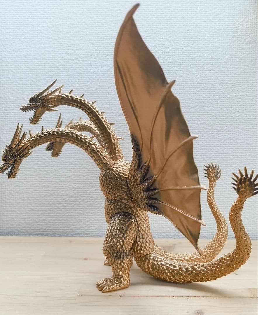 未接着 東宝怪獣コレクション　デアゴスティーニ　フィギュア キングギドラ 3種