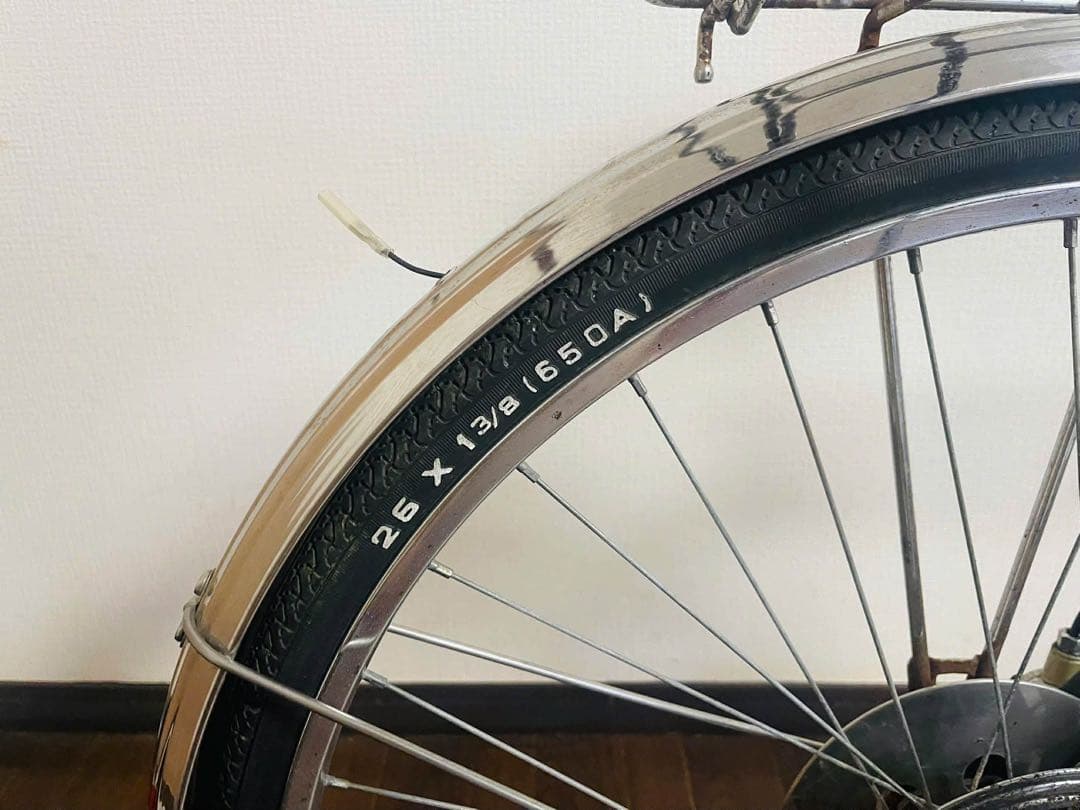 Miyata ミヤタスーパーカー自転車フラッシャー自転車昭和レトロ26インチ