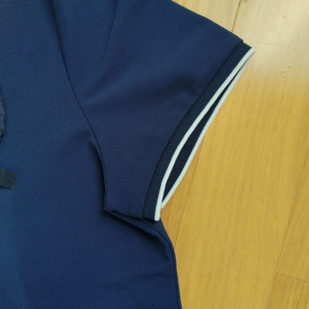 LANVIN　ネイビー ポロシャツ 花柄スカート セット