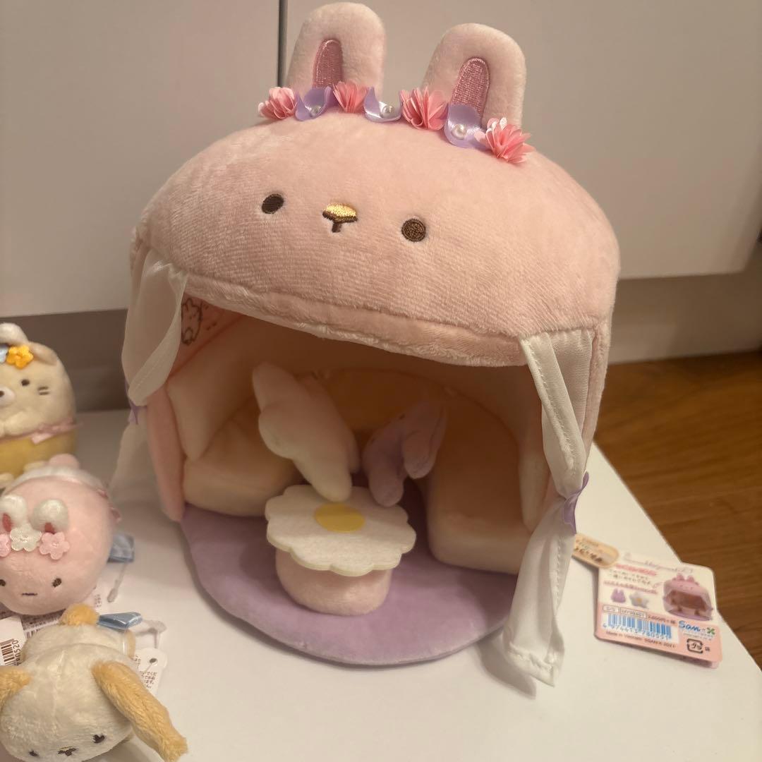 すみっコぐらし ふしぎなうさぎのおにわ てのりぬいぐるみ コンプセット