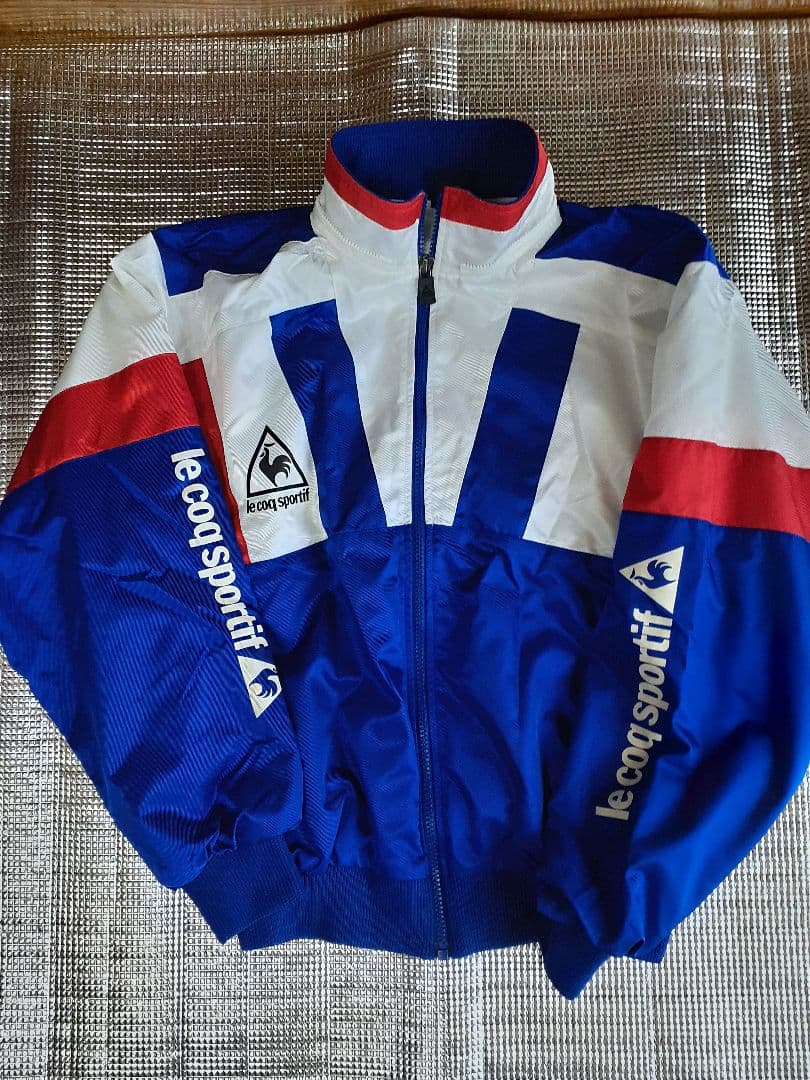 90s le coq sportif :ナイロンジャケット上下 セットアップ