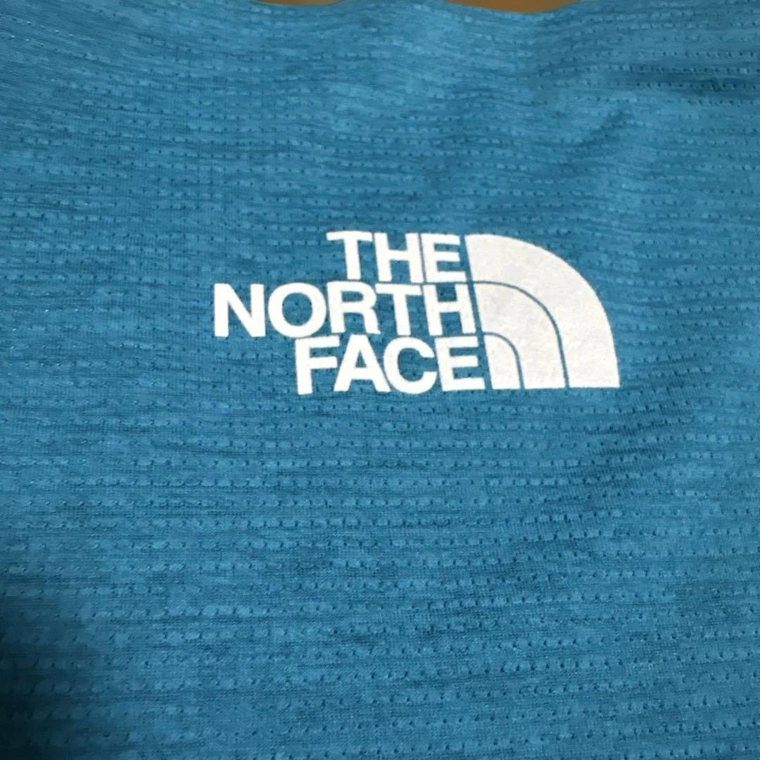 THE NORTH FACE 青系　フライトインパルスシングレット　ランシャツ