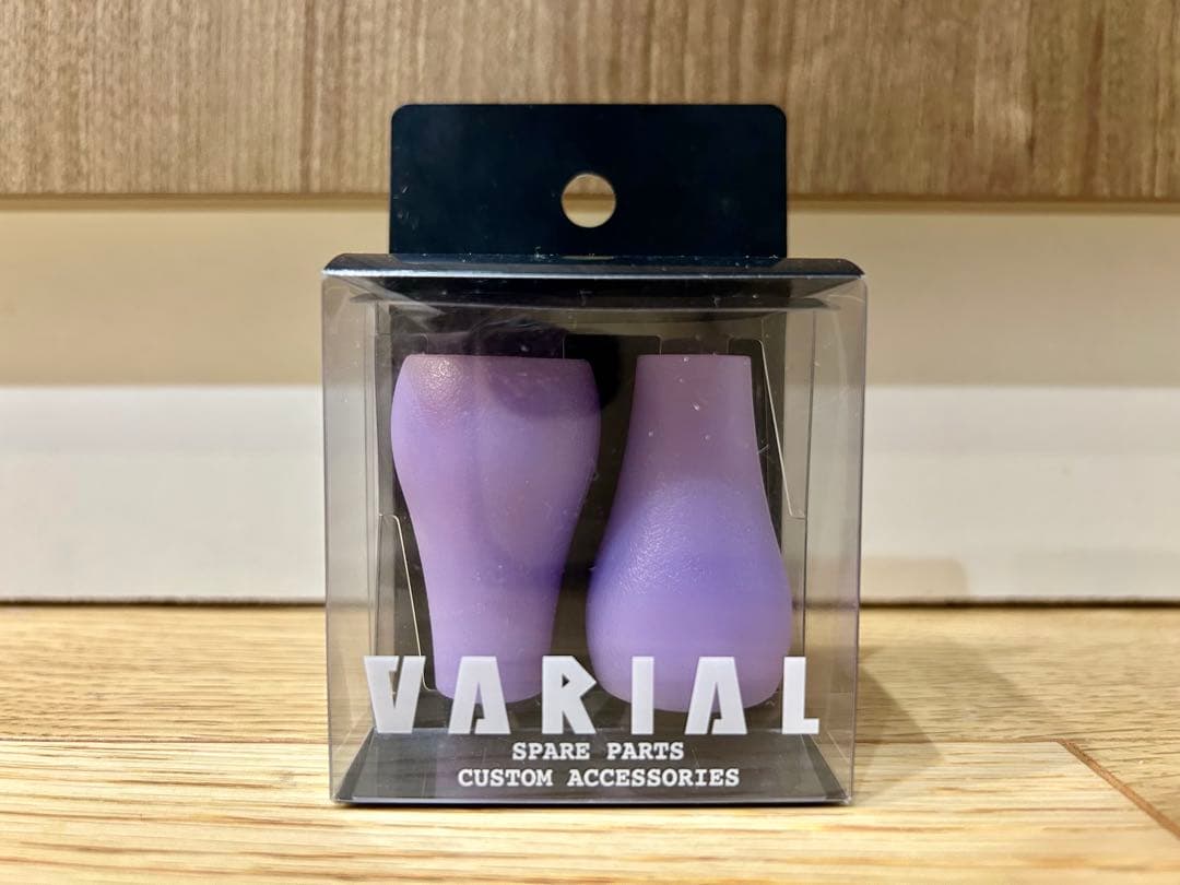 未使用　旧素材　DRT VARIAL FAT ノブ パープル　バリアル　ファット