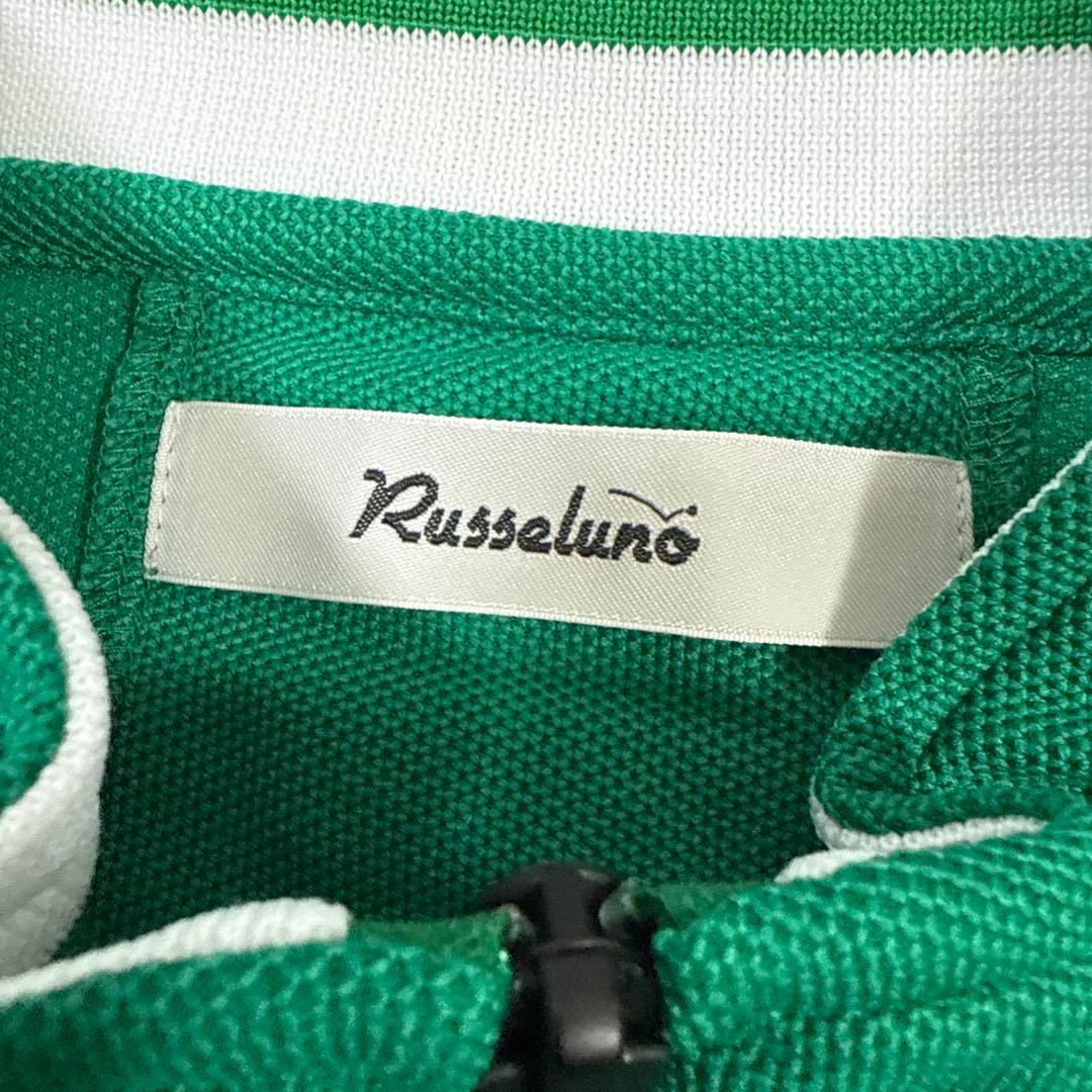 美品　Russeluno ラッセルノ　半袖　ハーフジップシャツ