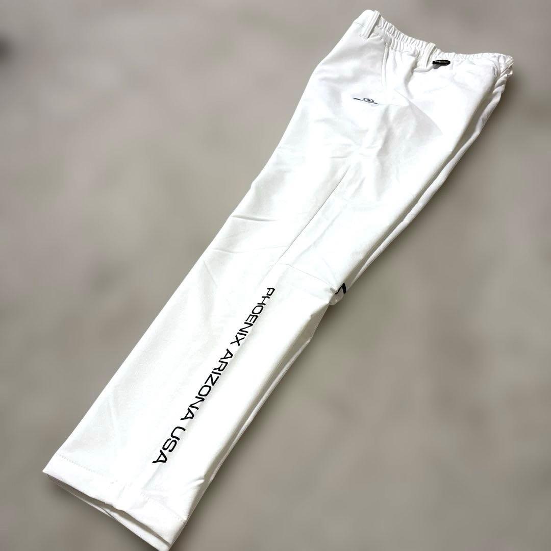 美品☆PING ピン ロゴ入り ストレッチパンツ ゴルフウェア レディース